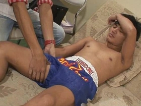 火热亚裔男同性爱